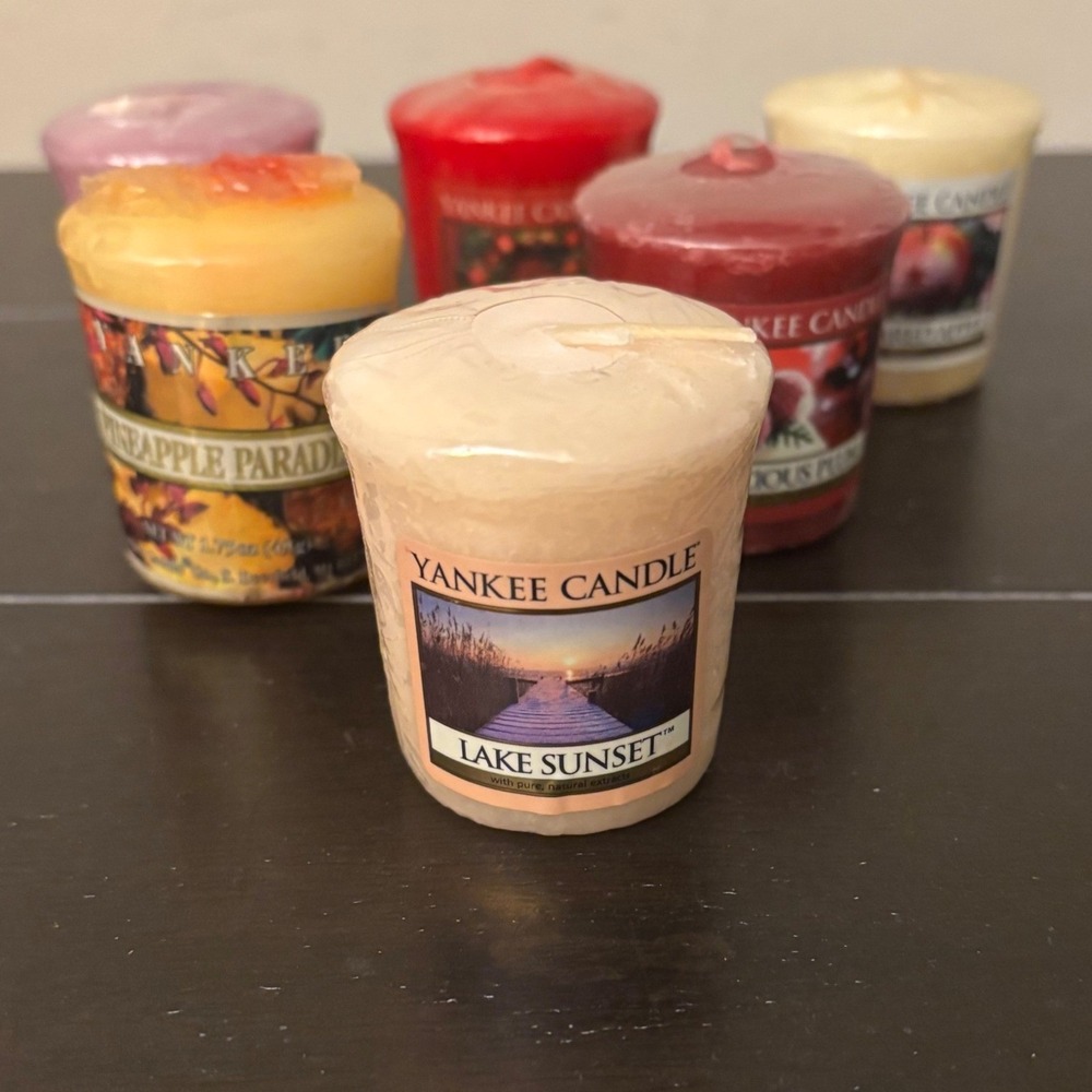 Yankee Candle Votives, Set of 6, Most Retired, New